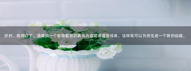 www.西瓜视频：好的，我明白了，请提供一个影视截图的具体内容或者背景信息，这样我可以为您生成一个新的标题。